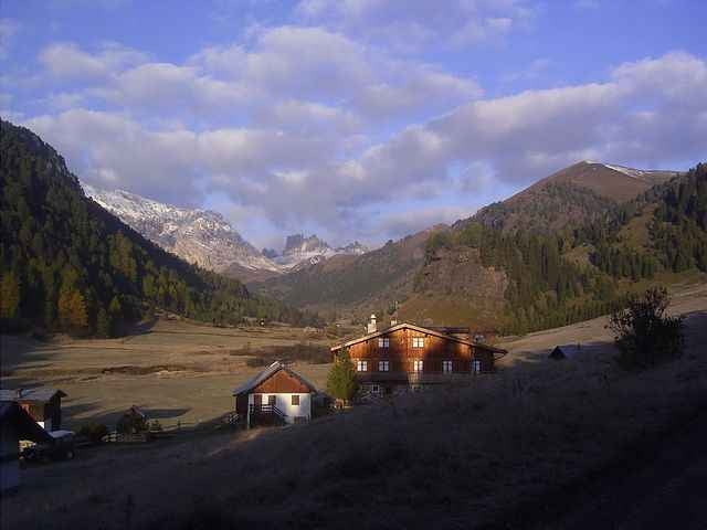 Dolomiten: Campitello di Fassa - Plattkofelalm