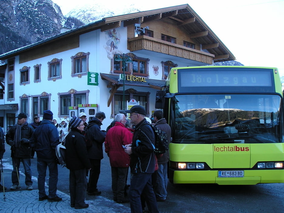 Winterwanderung Holzgau 9,3 km