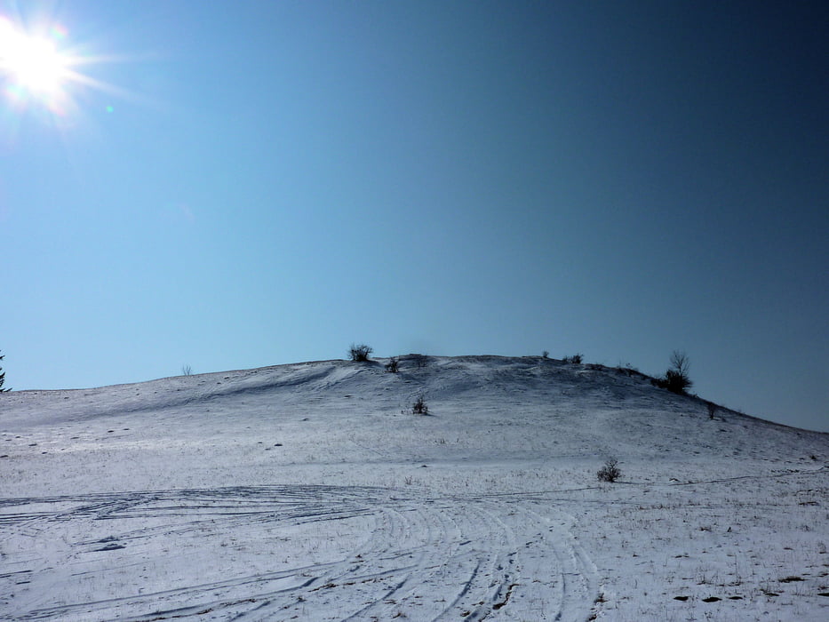 Gelber Berg (Gelbe Bürg) am Hahnenkamm (Naturpark Altmühltal)