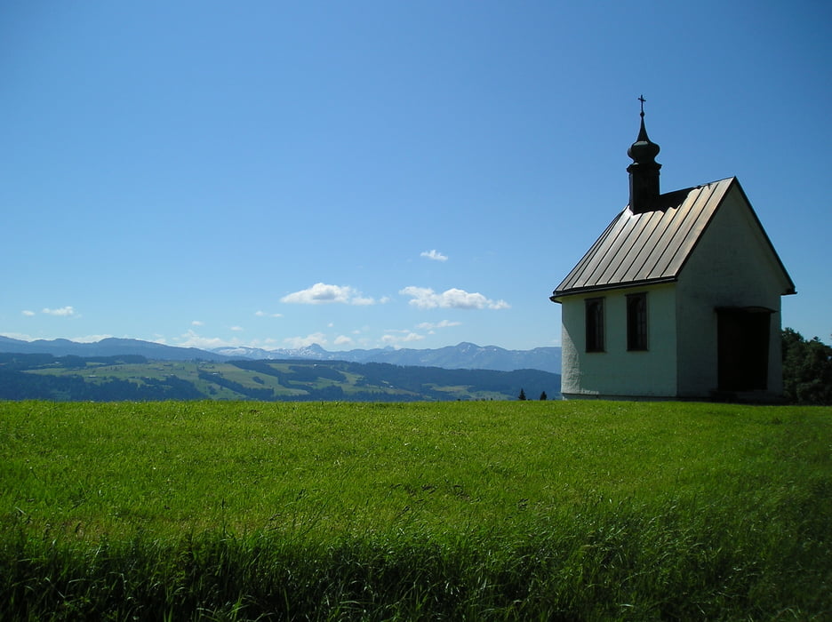 Wanderung von Lindenberg im Allgäu (D) nach Pfänderspitze bei Bregenz (A)