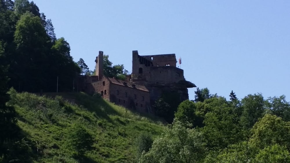 Pfälzer Rundwanderung mit Einkehr - Burg Spangenberg