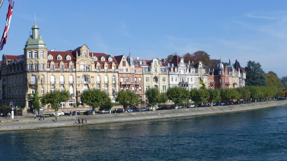 von Staad nach Konstanz am See entlang