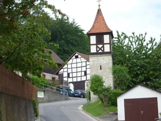 Weißenburg i. Bay.  Weg Nr. 1 "Laubentalweg"