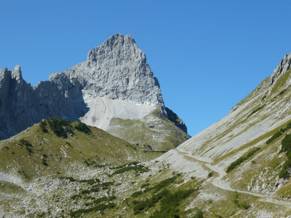 Lamsenjochhütte von Maurach