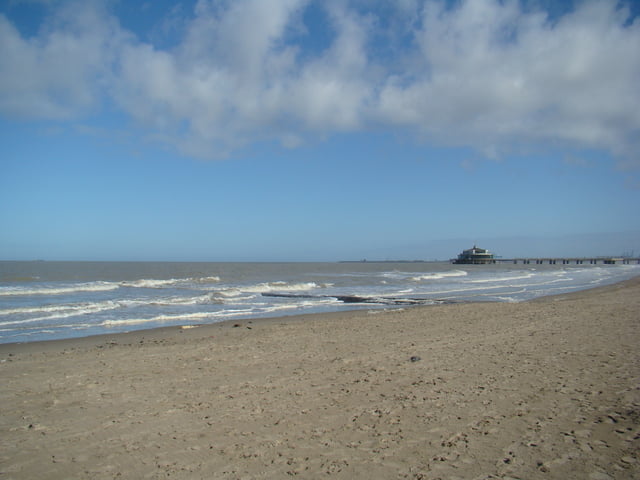 Strandwandeling zeebrugge