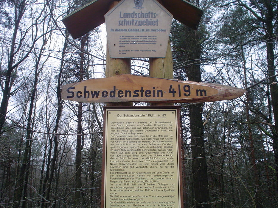 MTB 258Hm "Schwedensteinrunde"