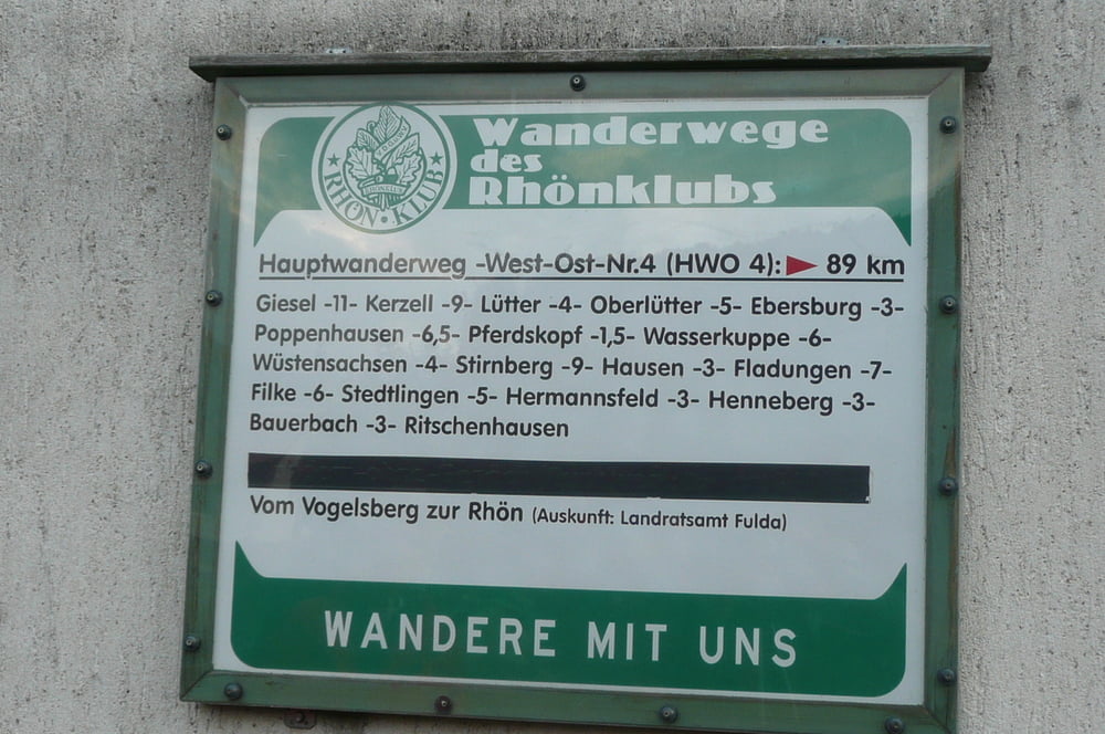 Wasserkuppenweg HWO4 