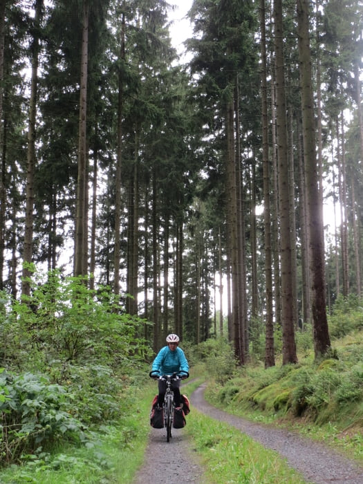Ederradweg bis Lützel und weiter