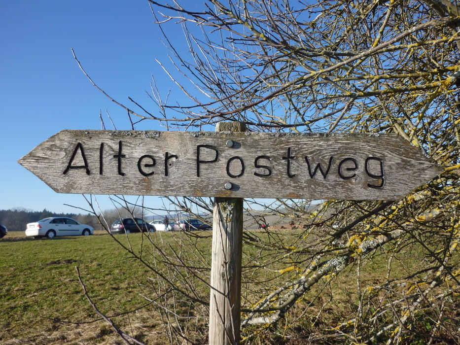 Alter Postweg zwischen Watterdingen und Leipferdingen
