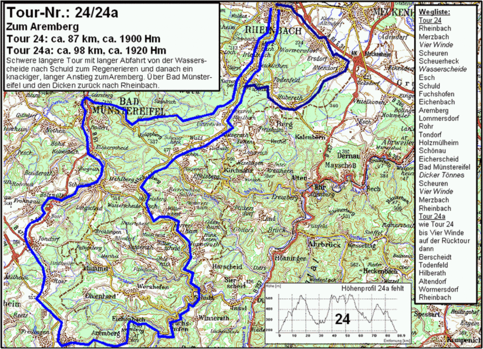 RSC Rheinbach Tour 024a - Zum Aremberg