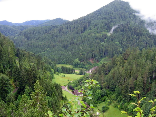 Oberer Zwieselberg Burgbachwasserfälle und zurück