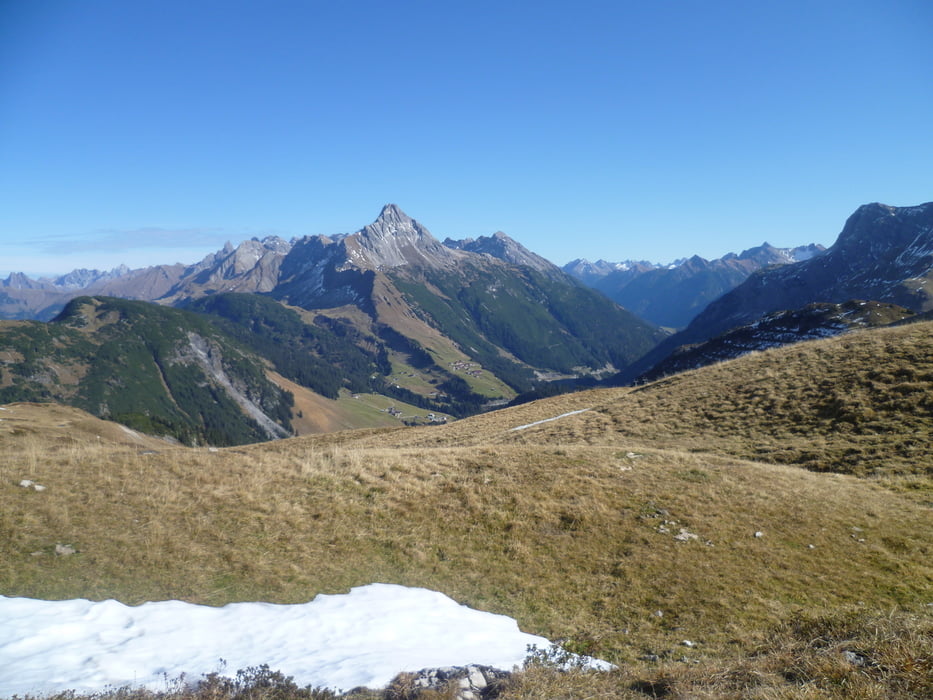 Panoramawandern durchs Skigebiet