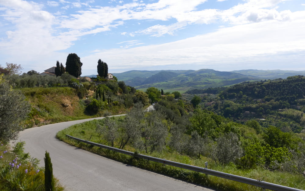 Rennradtour, Volterra - San Gimignano
