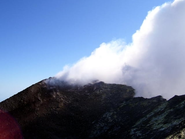 Etna-Sud: Rif.Sapienza - Summit crater(2250)