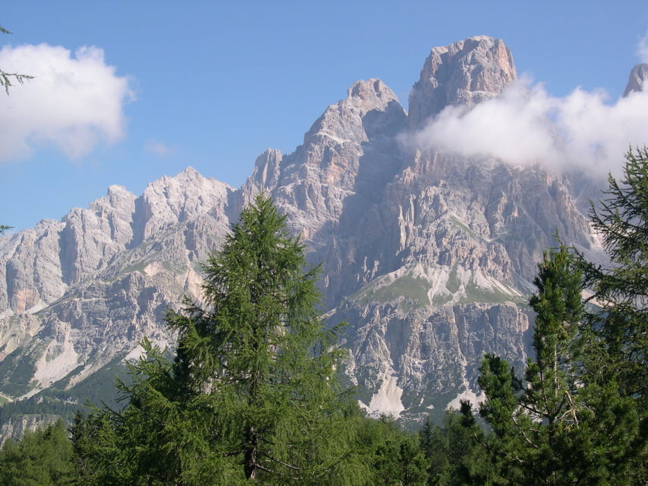 Tre Croci Pass, Vandelli Hütte