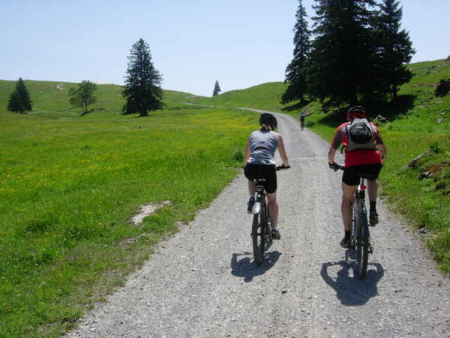 Kamor - mit dem Bike auf den Aussichtspunkt über Rheintal und Alpstein