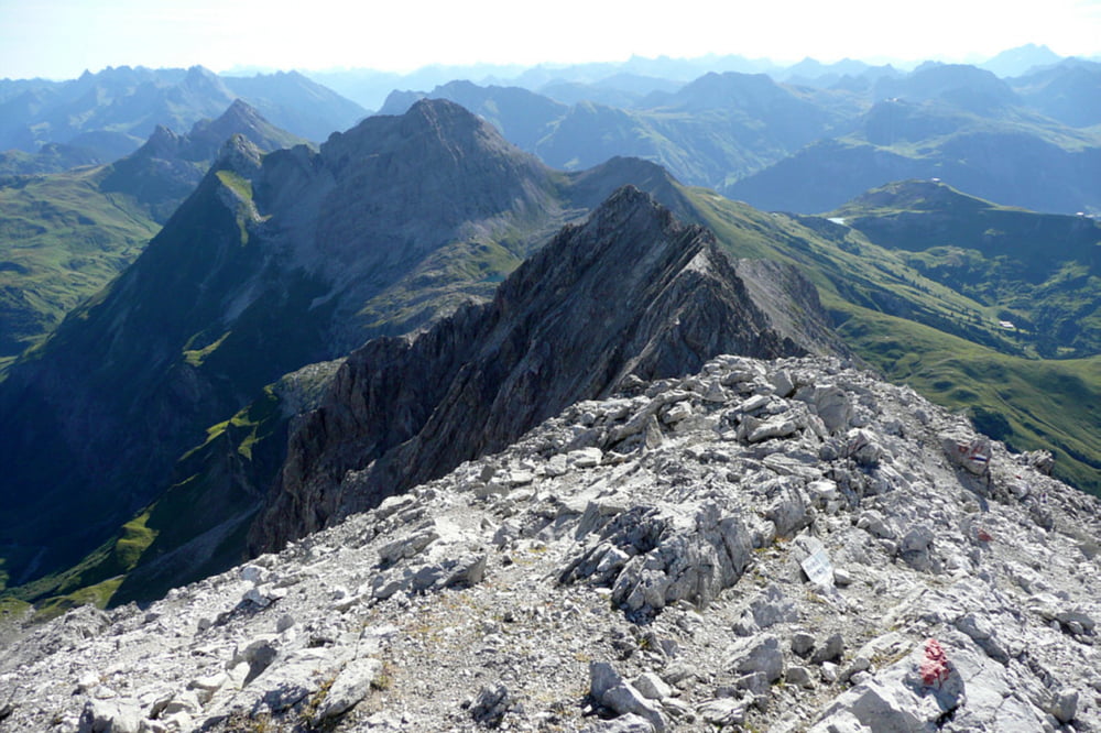Großartiger Kalk: Braunarlspitze