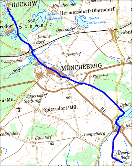 047) Oderbruchbahn-Radweg: Buckow - Hasenfelde