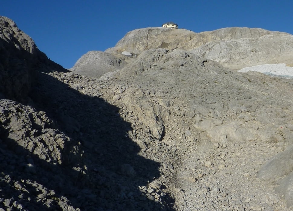 Abstieg Matrashaus(2941m) zum Arthurhaus(1500m)