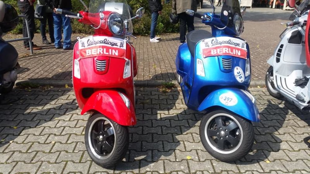 192. Vespa Ausfahrt mit den Berliner Verspalinge 27.08.2017 zum Schiffshebewerk