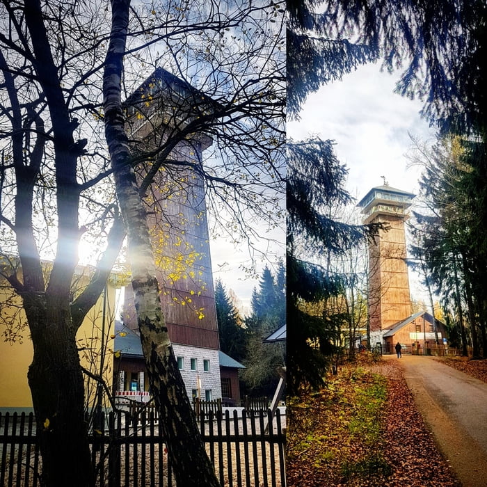 Zisterzienserrundweg bei Grünhain mit König Albert Turm