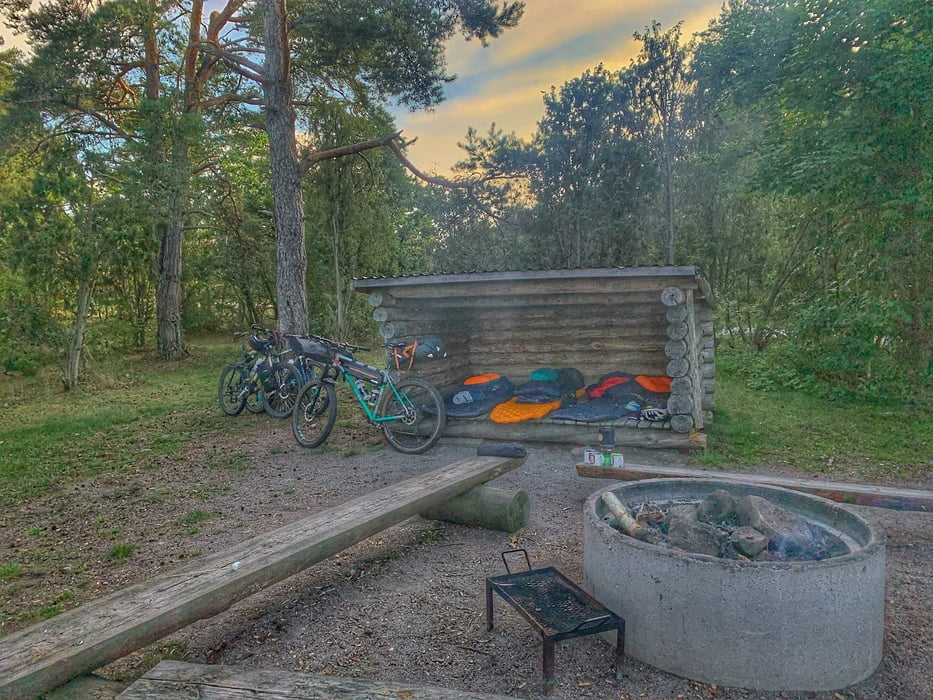 19. HBT Bikepacking Abenteuer / Sheltern in Ljungnäs am Kalmarsund / Schweden