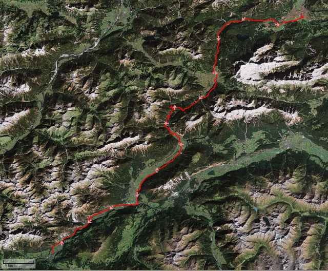 Garmisch-Landeck auf der Albrecht Route