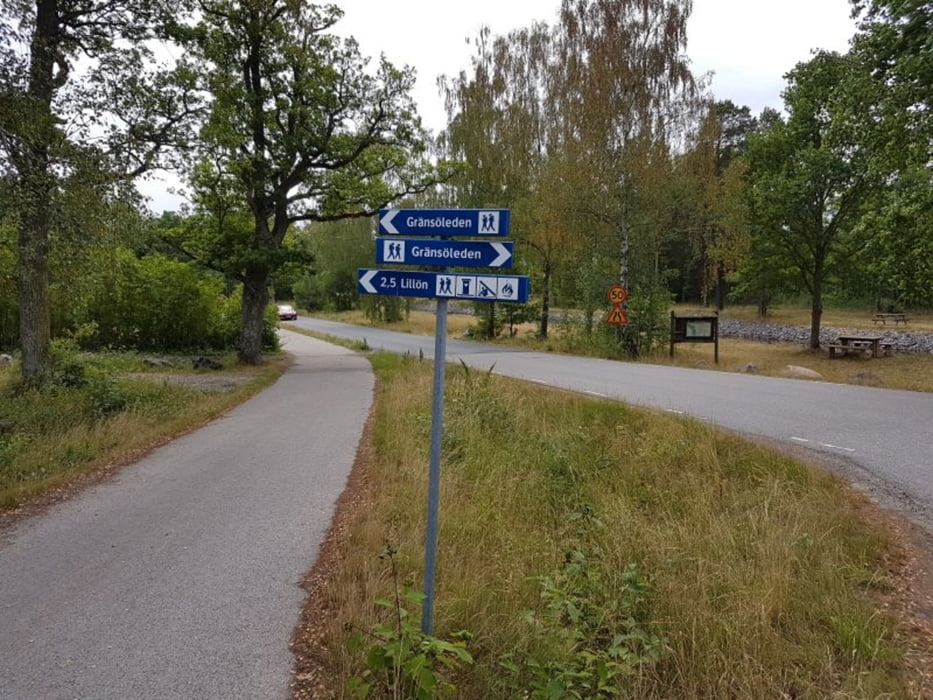 Wanderung auf dem Gränsöleden