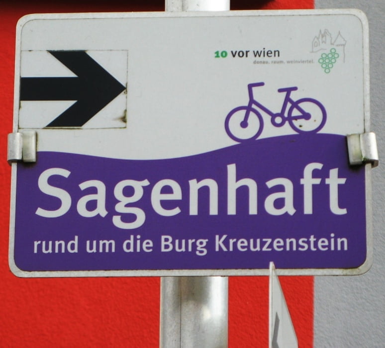 Sagenhaft - eine Radtour um die Burg Kreuzenstein