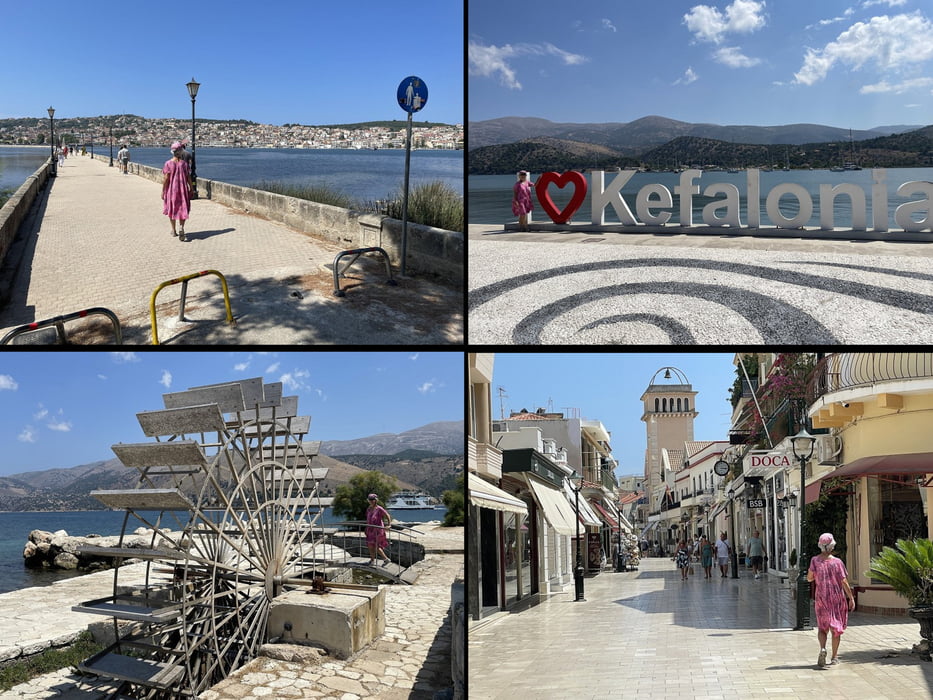 Argostoli, Wanderung bzw. Sightseeing
