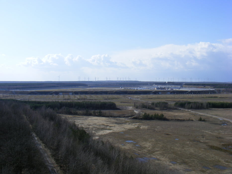 Unterwegs in der Bergbaufolgelandschaft