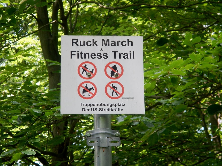 Ruck March & Fitness Trail bei der Panzerkaserne