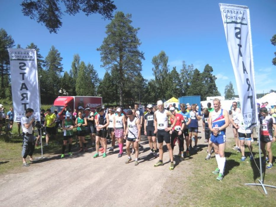 Vansbro-Marathon (Traillauf) Schweden