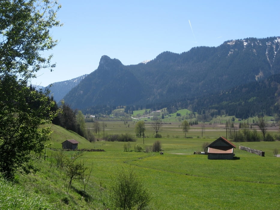Von Unter- nach Oberammergau über die Romanshöhe