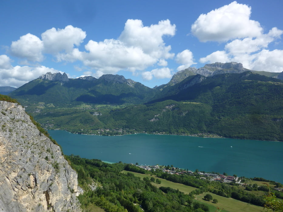 Harte Trailtour am Lac d´Annecy