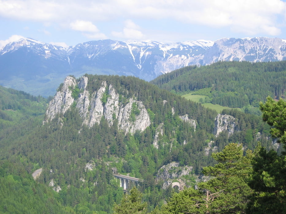 Bahnwanderweg Semmering - Gloggnitz