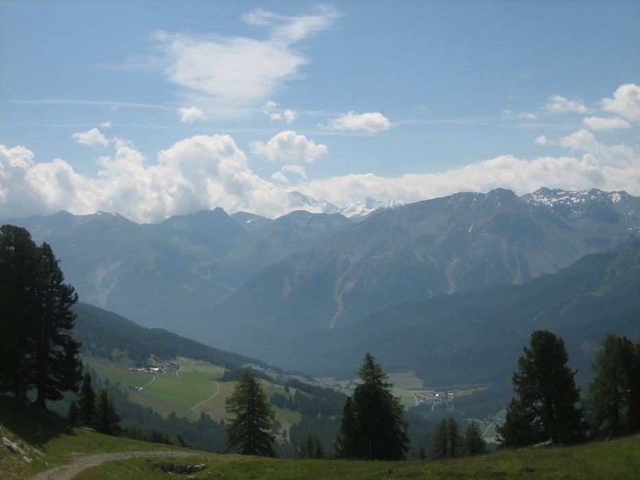 im Nationalpark um den Ofenpass