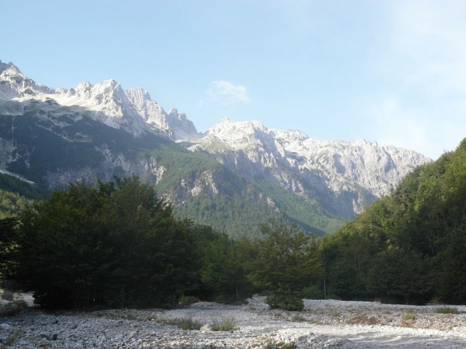 Albanische Alpen: Valbona-Theth