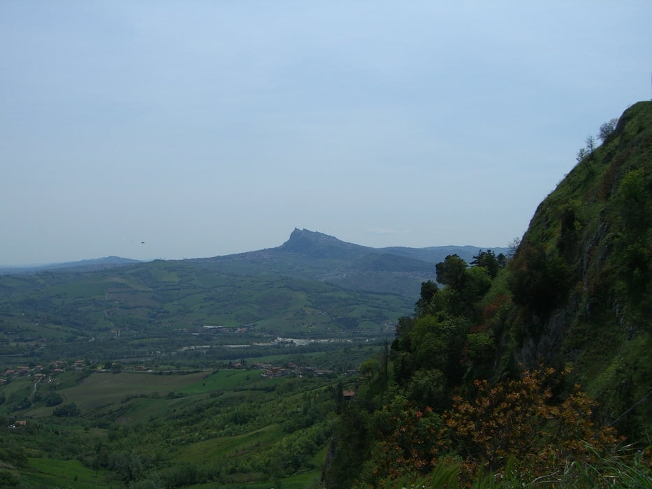 Riccione - San Marino und zurück