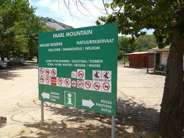 Mountainbiken in Paarl Nature Reserve