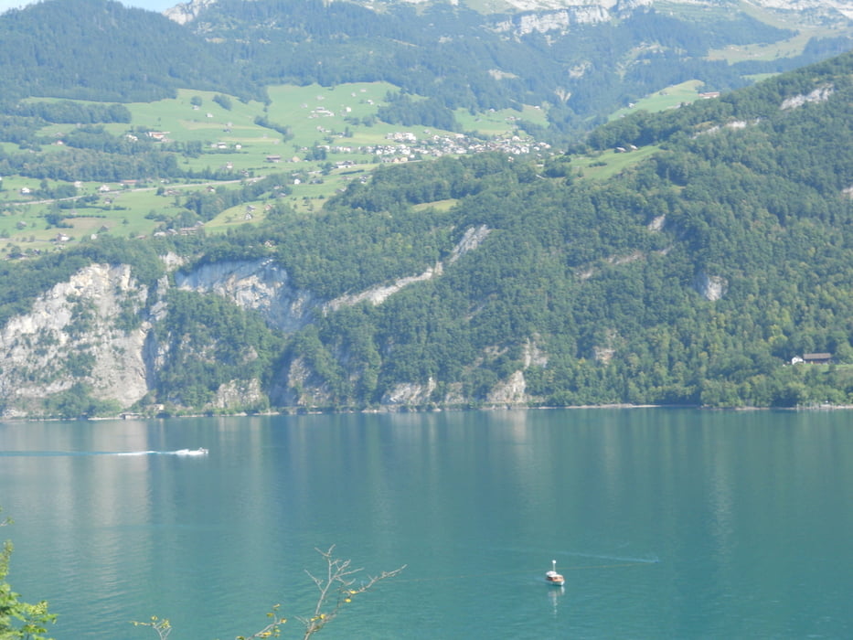 Walensee/ Weesen- Flums und zurück