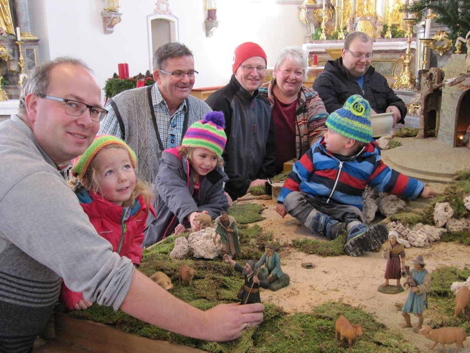 Krippenwanderung in Mittelschwaben Raum Krumbach Kreis Günzburg Mittelschwäbische Nachrichten Augsburger Allgemeine