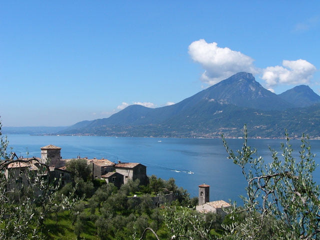 Von Malcesine auf das Rif. Fiori del Baldo