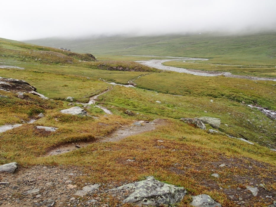 Kungsleden Kvikkjokk-Hemavan: Etappe #12: Viterskalet - Syter