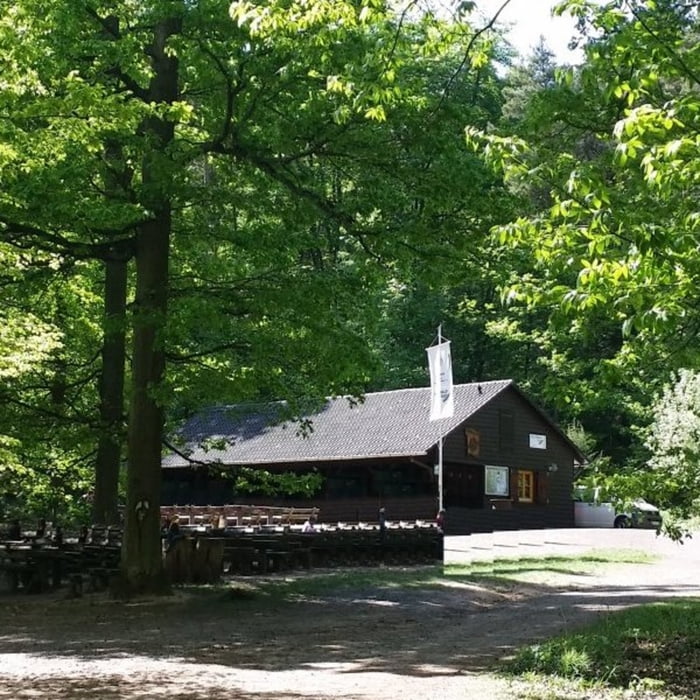 Pfälzer Rundwanderung mit Einkehr - Weisenheimer Hütte