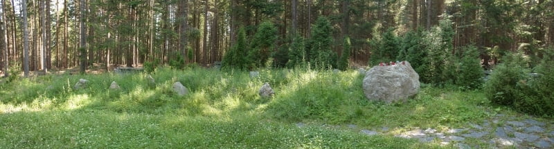 Mikulovice - Rejvíz · Lesní ruský hřbitov - Zlate Hory