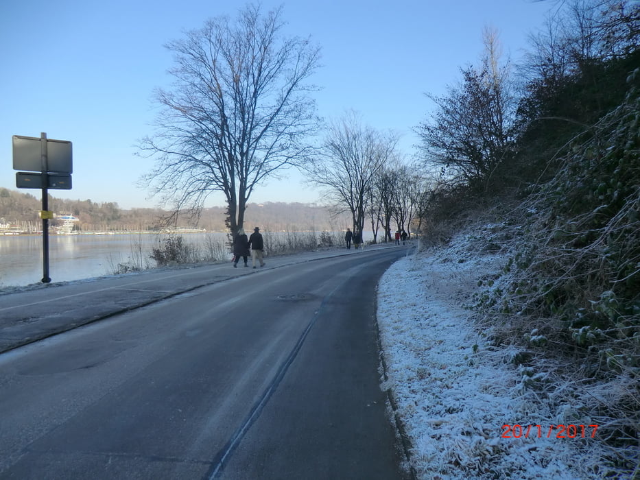 Wintertour zum Baldeneysee