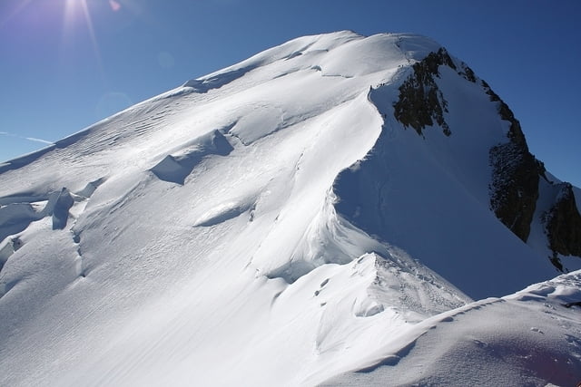 Top of Mt. Blanc