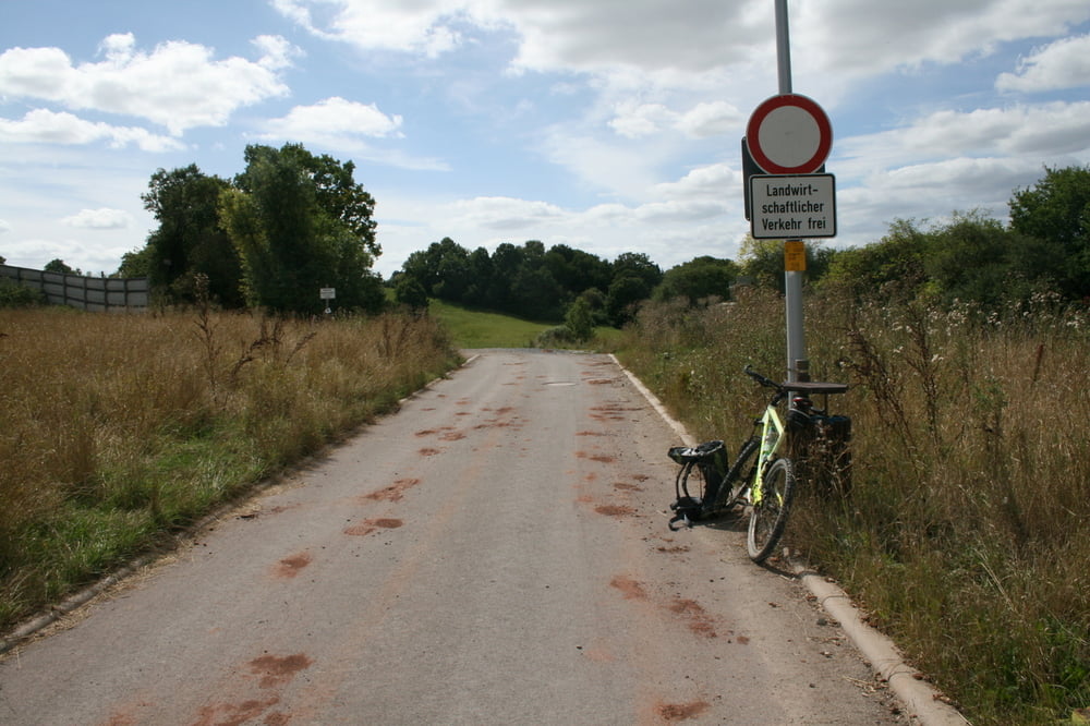 Grenzgang Landkreisgrenze Lichtenfels NW