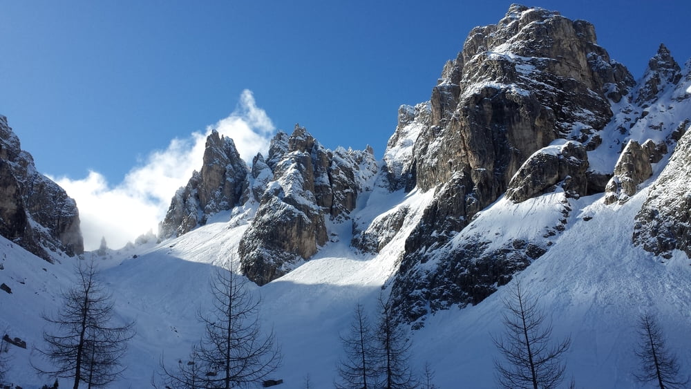 Cadini di Misurina, Ski touring to Forcella del Nevaio